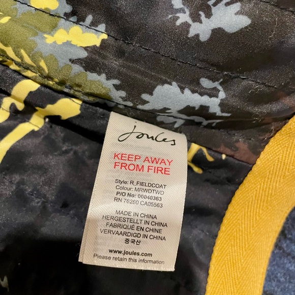 Joules Ladies Wool Plaid Fieldcoat - Picture 11 of 15